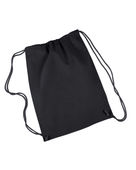 Liberty Bags Cotton Drawstring Backpack 8875 BLACK Primary