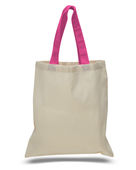 Oad OAD Contrasting Handles Tote OAD105 HOT PINK Primary