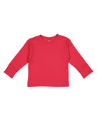 Rabbit Skins Toddler Long-Sleeve T-Shirt 3311 RED Primary