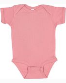 Rabbit Skins Infant Baby Rib Bodysuit 4400 MAUVELOUS Primary