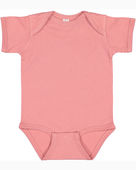 Rabbit Skins Infant Fine Jersey Bodysuit 4424 MAUVELOUS Primary