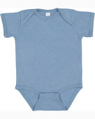 Rabbit Skins Infant Fine Jersey Bodysuit 4424 VINTAGE INDIGO Primary