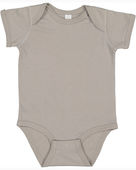 Rabbit Skins Infant Fine Jersey Bodysuit 4424 TITANIUM Primary