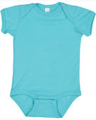 Rabbit Skins Infant Fine Jersey Bodysuit 4424 CARIBBEAN Primary