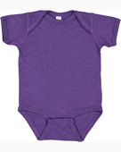Rabbit Skins Infant Fine Jersey Bodysuit 4424 VINTAGE PURPLE Primary