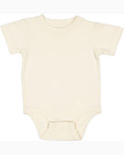 Rabbit Skins Infant Fine Jersey Bodysuit 4424 NATURAL HEATHER Primary
