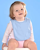 Rabbit Skins Infant Premium Jersey Bib RS1005 LIGHT BLUE Primary