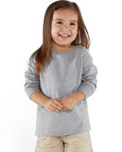Rabbit Skins Toddler Long-Sleeve Fine Jersey T-Shirt RS3302 HEATHER Primary