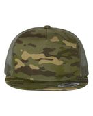 Yupoong Adult 5-Panel Classic Trucker Cap 6006 MULTICAM TROPIC/ GREEN Primary