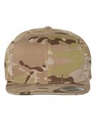 Yupoong Adult 6-Panel Structured Flat Visor Classic Snapback 6089