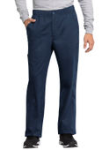 Cherokee Workwear Men's Mid Rise Straight Leg Zip Fly Pant WW250AB - 32" Inseam