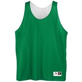 Augusta Reversible Mini Mesh League Adult Tank 136 KELLY/WHITE Primary