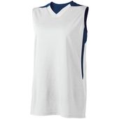 High Five Ladies Half Court Jersey 332412 WHITE/NAVY Primary