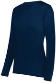 Holloway Girls Momentum Long Sleeve Tee 222825 NAVY Primary