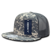 Decky Ripstop Flat Bill Trucker Capsolive Drab 241