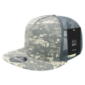 Decky Classic 5 Panel Cot. Trucker Caps 1040