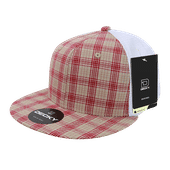 Decky H/C Plaid Hat 6015