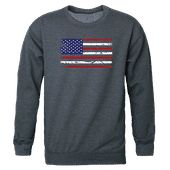 Rapid Dominance Graphic Crewneck Us Flag Shirt RS3-783