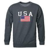 Rapid Dominance Graphic Crewneck USA & Flag Shirt RS3-789