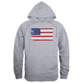Rapid Dominance Graphic Pullover Us Flag Hoodie RS4-783 HEATHER GREY Primary