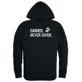 Rapid Dominance Graphic Pullover Earned 1 Hoodie RS4-M06 BLACK Primary