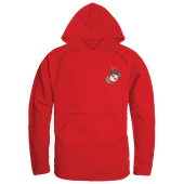 Rapid Dominance Graphic Pullover USMC Hoodie RS4-MC5 RED Primary