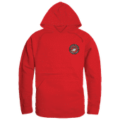 Rapid Dominance Graphic Pullover USMC Emblem Hoodie RS4-MCE RED Primary