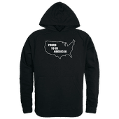 Rapid Dominance Graphic Pullover Ptb American Hoodie RS4-U02 BLACK Primary