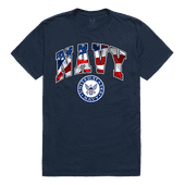 Rapid Dominance Flag Letter Tee Navy Shirt S35-NAV