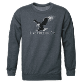 Rapid Dominance Graphic Crewneck Live Free Shirt TS2-793
