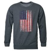 Rapid Dominance Graphic Crewneck Distressed Flag Shirt TS2-800