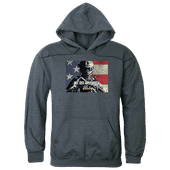 Rapid Dominance Graphic Pullover Not Just Any Hoodie TS4-777 HEATHER CHARCOAL Primary
