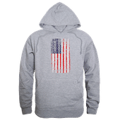 Rapid Dominance Graphic Pullover Distressed Flag Hoodie TS4-800 HEATHER GREY Primary