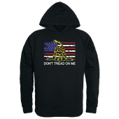 Rapid Dominance Graphic Pullover Flag W/Gadsden Hoodie TS4-807 BLACK Primary