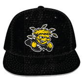 W Republic Velvet Snapback Cap Wichita State Shockers 1024-158