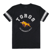 W Republic Men's Football Tee Shirt Cal State Dominguez Hills Toros 504-175