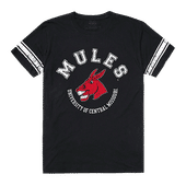 W Republic Men's Football Tee Shirt Central Missouri Mules 504-209