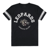W Republic Men's Football Tee Shirt Lafayette Leopards 504-323