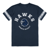 W Republic Men's Football Tee Shirt Monmouth University 504-345