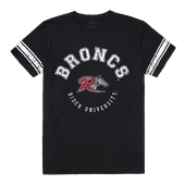 W Republic Men's Football Tee Shirt Rider University Broncos 504-368