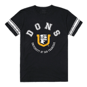 W Republic Men's Football Tee Shirt San Francisco Dons 504-377