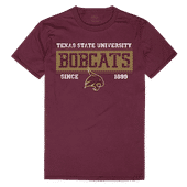 W Republic College Established Tee Shirt Texas State Bobcats 507-181
