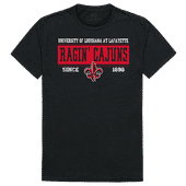 W Republic College Established Tee Shirt Louisiana Lafayette Ragin Cajuns 507-189
