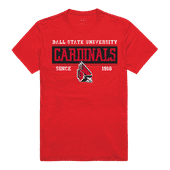 W Republic College Established Tee Shirt Ball State Cardinals 507-264