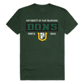 W Republic College Established Tee Shirt San Francisco Dons 507-377