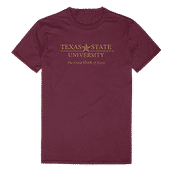 W Republic Institutional Tee Shirt Texas State Bobcats 516-181