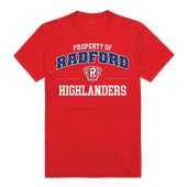 W Republic Property Tee Shirt Radford Highlanders 517-366
