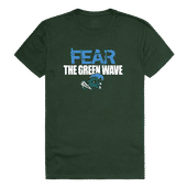 W Republic Fear College Tee Shirt Tulane Green Wave 518-198