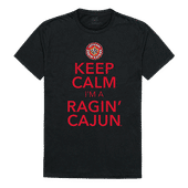 W Republic Keep Calm Shirt Louisiana Lafayette Ragin Cajuns 523-189