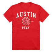 W Republic Seal Tee Shirt Austin Peay State Governors 526-105